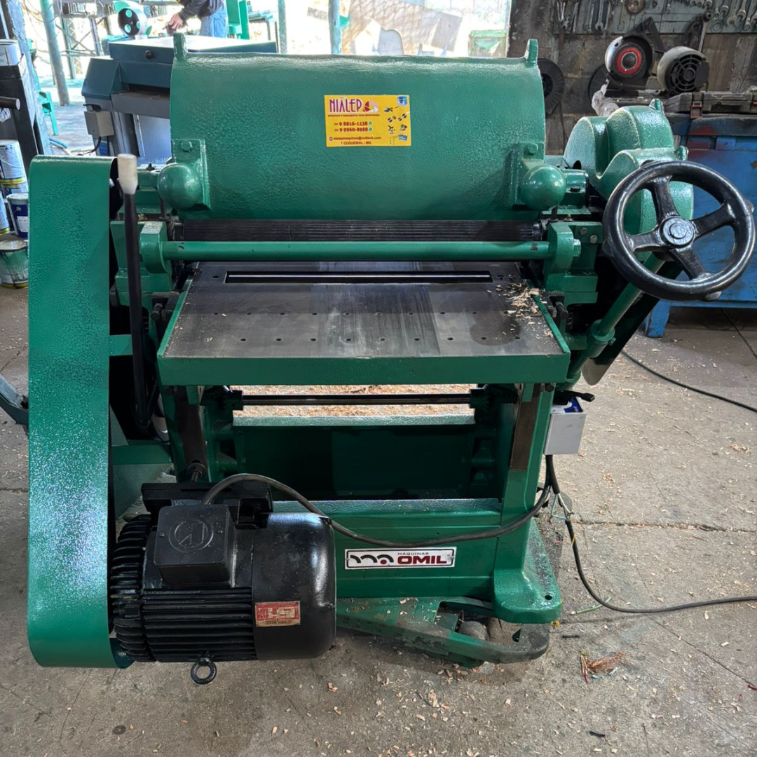 Desengrosso OMIL 500mm com 4 Facas e Motor Trifásico